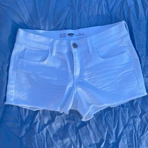 Women’s White Shorts